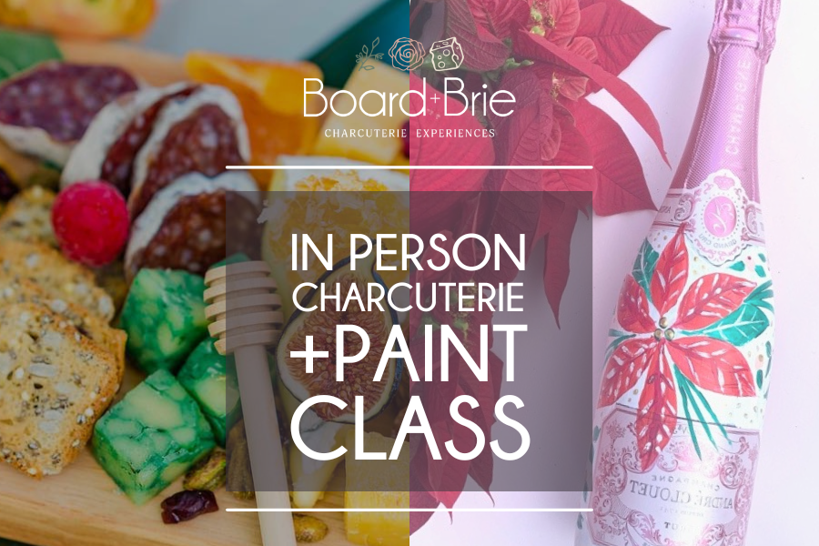 November 29 | Mini Charcuterie + Paint with Jacinda Studio In Person Class | Board + Brie in Roanoke | 6:30 PM